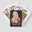 Zoek naar blonde speelkaarten Vrouw