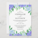 Recherche de blue hydrangea mariage invitations Bleu poussiéreux