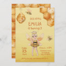 Recherche de bee anniversaire invitations Ruche