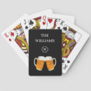 Recherche de bière jeux de cartes Monogramme