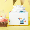 Recherche de excavatrice papier cadeau Anniversaire