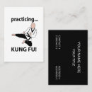 Recherche de fu de kung cartes visite Karaté