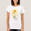 Recherche de jaune de fleur tshirts Toute personne