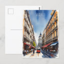 Recherche de madrid cartes postales Skyline de madrid