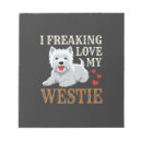 Recherche de westie blocsnotes Chiot