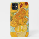 Recherche de tournesol vintage iphone coques Vincent van gogh