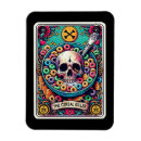 Recherche de carte de tarot magnets Squelette