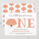 Recherche de petit renard invitations Pour enfants