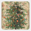 Recherche de noël antique autocollants Arbre