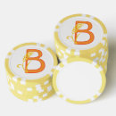 Recherche de initiale jetons poker Typographie