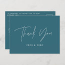 Recherche de bleu turquoise vœux cartes Élégant