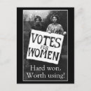 Recherche de femmes vintages cartes postales Suffrage