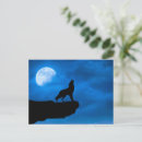 Recherche de lune loup cartes postales Montagne