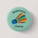 Recherche de raquette badminton badges Sport