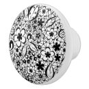 Recherche de dentelle boutons et poignées de porte Floral