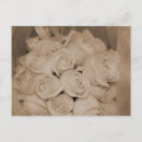 Zoek naar sepia bloemen briefkaarten Bruid
