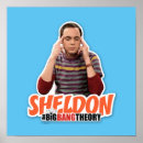 Recherche de théorie du big bang posters Sheldon cooper