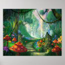 Recherche de forêt enchantée posters Champignons
