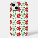 Zoek naar poinsettia hoesjes Rood en groen
