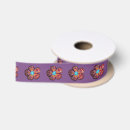 Recherche de peinture de fleur rubans Violet