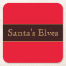 Zoek naar elven onderzetters Rood