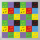 Recherche de notes musique posters Musicien