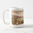 Recherche de carte vintage tasses Californie