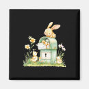 Recherche de lapin de pâques vintage magnets Fleur