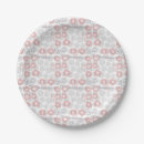 Recherche de motif scandinave assiettes en papier Minimaliste