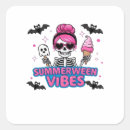 Recherche de icecream autocollants Halloween en été