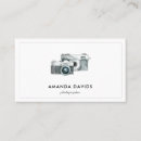 Recherche de caméra cartes visite Simple