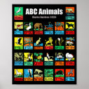 Recherche de animal chambre enfant posters Lettres