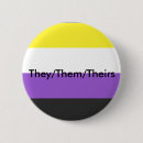 Recherche de pronoms badges Nonbinary