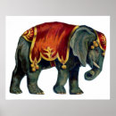 Recherche de cirque vintage posters Éléphant