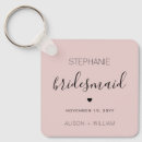 Recherche de invitation de fête porteclés Bridesmaid