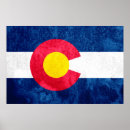Recherche de drapeau du colorado Grunge