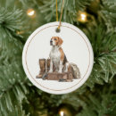 Recherche de chien de chasse ornements Vintage