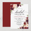 Recherche de marsala invitations Rouge