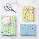 Recherche de forme géométrique papier cadeau Coloré