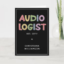 Recherche de audition vœux cartes Audiologiste