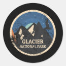 Recherche de parc national glacier autocollants Camping