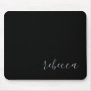 Recherche de argent noir tapis souris Élégant
