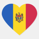 Recherche de moldave autocollants Drapeau