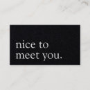 Recherche de salutations cartes visite Professionnel