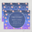 Recherche de galaxie anniversaire invitations Espace