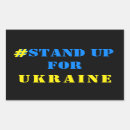 Recherche de drapeau en forme de autocollants Ukrainien