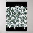 Recherche de liquide posters Noir