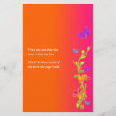 Zoek naar neon briefpapier Vlinder
