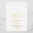 Recherche de minimal bridal shower invitations Moderne
