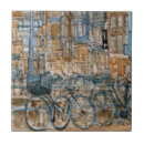 Recherche de rues de ville carreaux Aquarelle